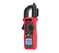 Ejoyous Pinza Amperimétrica Digital, Multímetro de Pinza Amperimétrica de CA CC ABS, 400 A, 600 V, Valores Eficaces Verdaderos, NCV, Pantalla LCD Retroiluminada, Prueba de Resistencia de