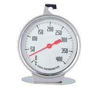 Ejoyous Termómetro de Horno, Termómetro de Horno para Horno, Termómetro para Estufa Eléctrica, Rango de Miding de 0 °C a 400 °C de Acero Inoxidable con un Dial Grande, para Hornear