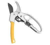 Ejoyous Tijeras de Podar, Podadoras de Jardín de Acero con Alto Contenido de Carbono, Capacidad de Corte de 26 Mm con Bloqueo Seguro y Resorte Incorporado, Podadora Manual Ergonómica para Podar