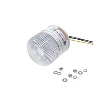 EJPPDHCO LTA 5002 Luz de Advertencia de señal de 3 Colores Siempre encendida, 12 V, 24 V, zumbador, luz indicadora magnética, lámpara LED, pequeña Alarma de Seguridad(5002TJ 12VDC)