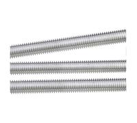 EJvkrbtx Varilla roscada completa de acero al carbono | M6 M8 M10 M12 120-300 mm Escenario de uso: pernos de anclaje, abrazaderas, perchas, pernos en U(M12x300(1pcs))