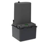 EKEY UNO 200008 Batería Recargable para la alimentación eléctrica móvil del Lector de Huellas, No Requiere alimentación eléctrica Fija con Cable, Negro