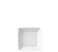 EKM Living Thomas 11400-800001-12965 Trend - Juego de 4 cuencos cuadrados (15 cm), color blanco