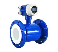 El caudalímetro electromagnético se puede personalizar con un medidor de agua control cuantitativo brida integrada(DN50 PTFE Lined)