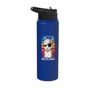 El gerente oficial de la oficina en casa está en la oficina de lanzamiento Stainless Steel Insulated Water Bottle