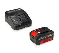 El Kit de inicio PXC A1 18V 4,0Ah medium Rojo / Negro / Acero inoxidable