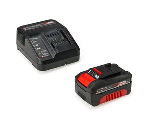 El Kit de inicio PXC A1 18V 4,0Ah medium Rojo / Negro / Acero inoxidable