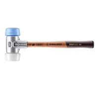 Martillo Halder Schonhammer Simplex, longitud 325 mm, diámetro de la cabeza 50 mm, 400 g, color azul - Material: TPE suave / blanco Superp - Referencia: 3117051