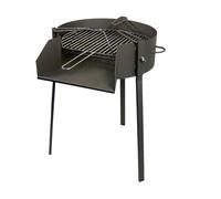 El Zorro Barbacoa redonda con soporte para paella Ø50 x 75 cm