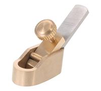 ELAYARD Mini Cepillo Manual de Madera de Latón para Violín, Cepilladora de 8 Mm para Luthier, Herramienta Compacta para Carpintería y Reparación de Diapasón, Instrumento de Precisión