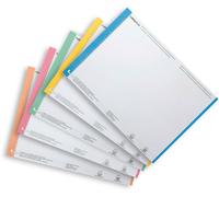 Elba 100330192 - pack de 10 hojas de 27 etiquetas para carpetas colgan
