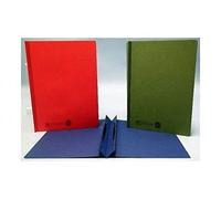 Elba 23462BL - Carpeta doble (320 g/m2, cartón manila, para aproximadamente 200 hojas A4, 50 unidades), color azul