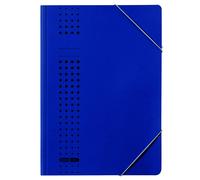 Elba 33470DB Folder with Elasticated Corners Chic Paper Board for 150 DIN A4 Pag
