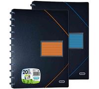 Elba 400008902 - Carpeta con gomas, 20 fundas A4