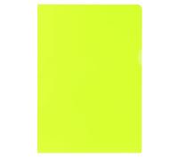 Elba 400012935 Fundas, color amarillo A4-Glasklar