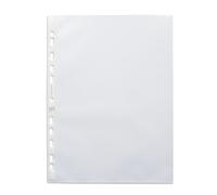 Elba 71412FL - Fundas perforadas (100 unidades, A4, 90 mg), transparente Premium