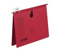 Elba 85802RO - Carpeta colgante de cartón A4 230 g/m², color rojo (5 unidades)