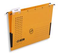 Elba 85803GB - Carpeta colgante de cartón A4 230 g/m², color naranja (5 unidades