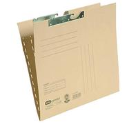 Elba 93480 - Archivador colgante (texto en alemán, cartón reciclado, 230 g/m², apertura lateral, ranuras troqueladas, para 330 hojas DIN A4, 50 unidades), color marrón