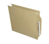 Elba, carpeta colgante a4 con visor lateral, cartulina kraft eco 220 g