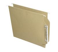 Elba, carpeta colgante a4 con visor lateral, cartulina kraft eco 220 g