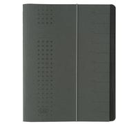 ELBA Chic - Carpeta A4 para archivo, gris