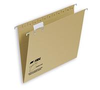 Elba Carpeta colgante Fade A4 con visor superior, cartulina kraft eco - 50 unidades