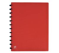 ELBA - Funda protectora para documentos (60 vistas, 30 unidades, funda de polietileno), color rojo