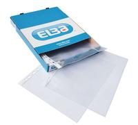 Elba Funda multitaladro DIN A4 polipropileno 70 micras cristal – Pack de 100 unidades