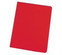 Elba gio 400040487 - pack de 50 subcarpetas simples, a4, color rojo