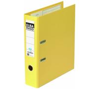Elba Lever Arch File Rado Plast 80 mm, for A4, PVC Yellow - Carpeta (for A4, PVC Yellow, Amarillo)