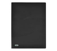 Elba ósmosis Portafolio 40 fundas polipropileno negro opaco A4