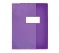 ELBA Protège-cahier PVC 150 Strong Line 17x22 cm Translucide violet