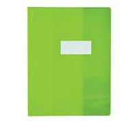 ELBA Protège-cahier PVC 150 Strong Line A4 (21x29,7 cm) marque page Translucide vert
