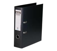 Elba Archivador de palanca Rado Plast 100022631 lomo 80 mm DIN A4 cartón forrado negro