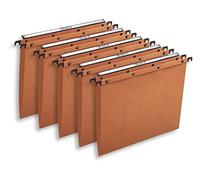 Elba Ultimate Pack - Paquete de 10 carpetas colgantes, naranja
