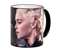 Elbenwald Juego de Thrones Tazas Cita Line Daenery Targaryen Motif Como Presión Redonda 320 ml Cerámica