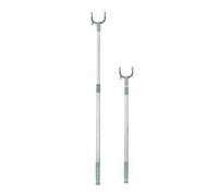 Eleage Varillas Retráctiles Tenedor de Ropa Ajustable Colgador de Ropa Duradero para Secar Fácilmente la en Casa con Tubo de Aluminio 1 Unidad (como se Muestra)