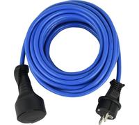 Electraline 01684 - Cable alargador eléctrico (20 m, para Exteriores, IP44, AT-N05V3V3-F 3G1.5, Apto para hasta -35 °C, Resistente a los Rayos UV, aceites y temperaturas ectremas