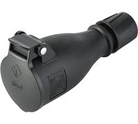 Electraline 55080, Base Aerea Professional, protección IP54, con Muelle Automático para permitir la operación a mano alzada, Negro