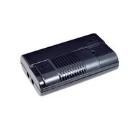 Electraline 572120 - Interruptor de pie, color negro