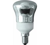 Electraline 92111 Bombilla, 2 piezas, de bajo consumo E14, reflector R50, 7 W equivalente a 35 W, luminosidad 200, luz fría