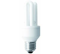 Electraline 92138 Bombilla, 2 piezas, de bajo consumo, casquillo grande E27, T4 3U, 20 W equivalente a 75 W, luminosidad 1170, luz fría
