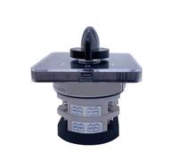 Electrical Changeover Rotary Switch 3 Position 25A Control Motor Universal Combination Two Knots Selector YMZ12-25/2