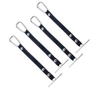 Electrical Tape Holders - 4 Piece Organizer Set For Tool Belts | Clip Strip With Secure Fit & Quick Access For Warehouse Construction Drywall Car Automotive Electrician Work And Daily Jobsite Tasks