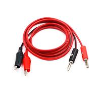 Electrical test clamps Pinza de prueba cables(Clip to plug)