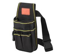 Electrician Tool Bag | 600D Waterproof Oxford, 26x14cm, 160g | Multi-Layer Adjustable Thickened Tool Waist Pouch | Industrial Grade Hardware Pouch For Carpentry, Auto Repair & Electrical