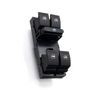 eléctrico ventana botones Compatible Con Skoda Para Fabia Para Combi 2007 2008 2009 2010 2011 2012 2013 2014 2015 Consola Con Interruptor De Botón De Control Principal OEM: 1Z0 959 858B