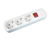 Electro DH Base múltiple de 3 Tomas con Interruptor sin Cables 36.112/SC 8430552128372