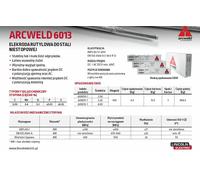 Electrodo de soldadura lincoln arcweld 6013 3.2mm, 4.5kg, ideal para a
